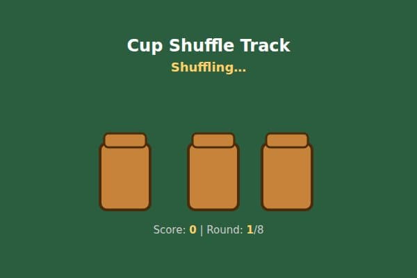 Cup Shuffle Track