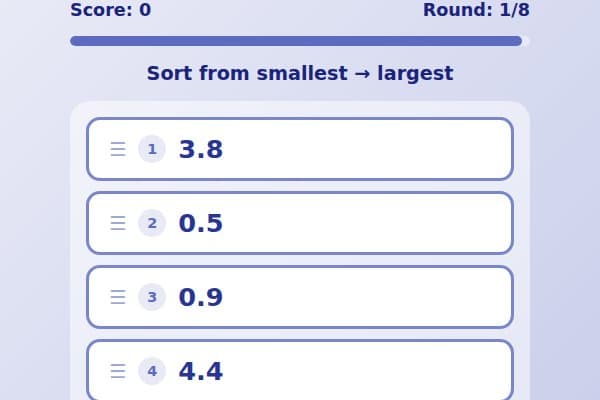 Decimal Sort