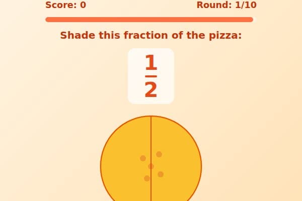 Fraction Pizza Slice