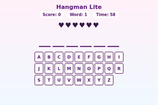 Hangman Lite