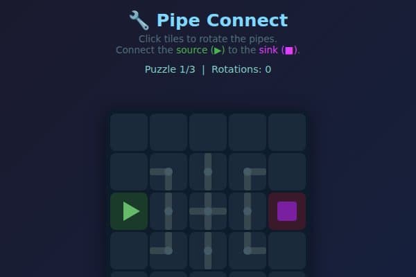 Pipe Connect Rotate