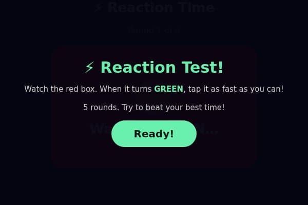Reaction Time Test
