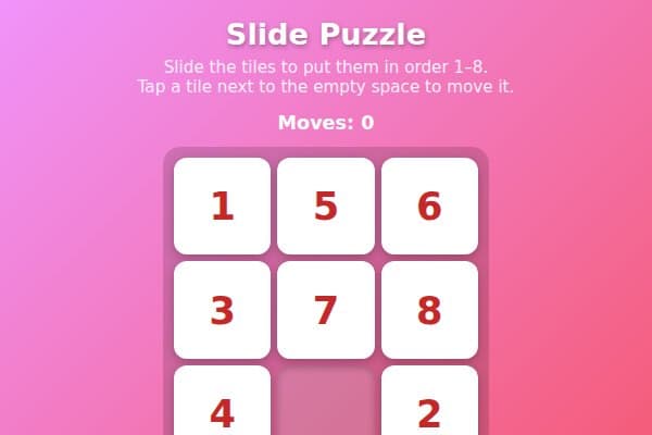 Slide Puzzle