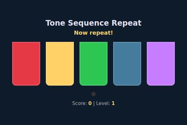 Tone Sequence Repeat